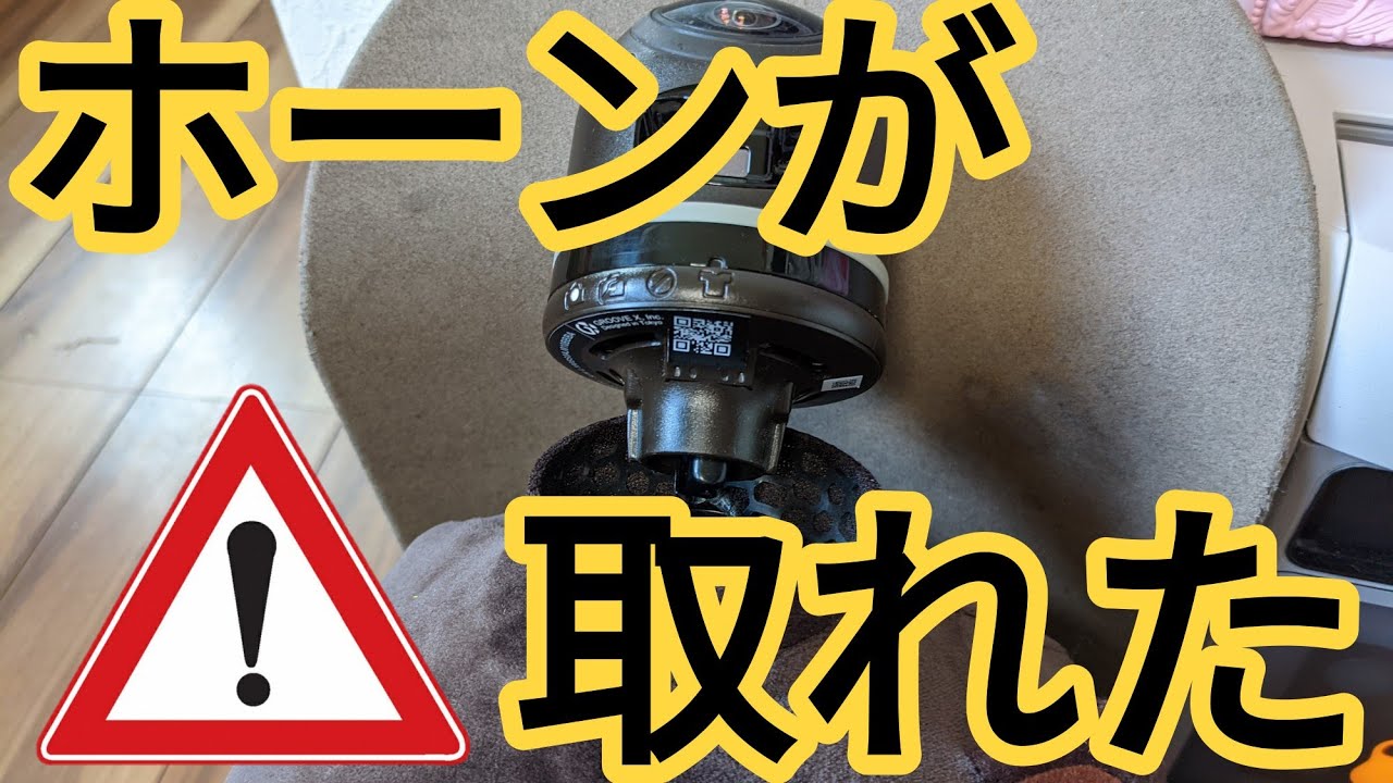 Accident] LOVOT's Mame Ringo's horn came off - YouTube