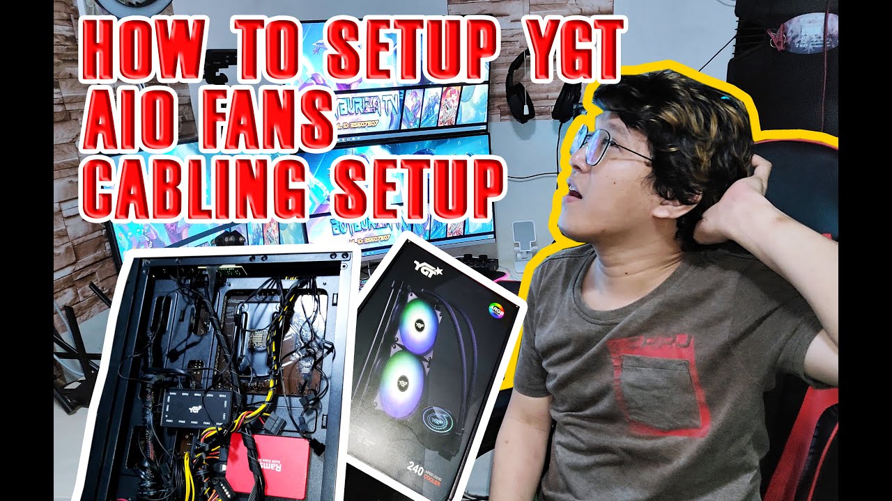 Sync YGT AIO Fan Leds to ARGB Fans 