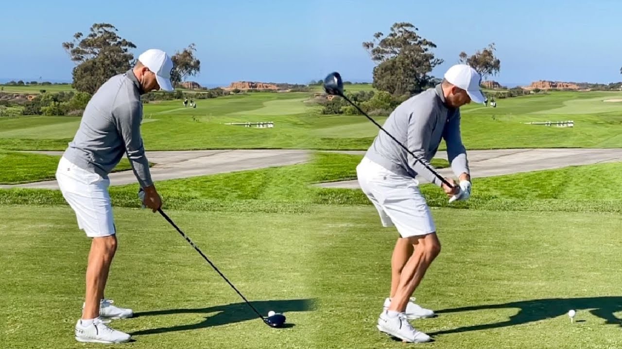 JORDAN SPIETH GOLF SWING 2022 - IRON & DRIVER - SLOW MOTION