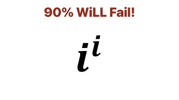 What a Wonderful Math! Complex Number i^i =?