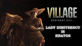 Lady Dimitrescu Is Kratos Resident Evil Village Lady Dimitrescu Kratos Mod
