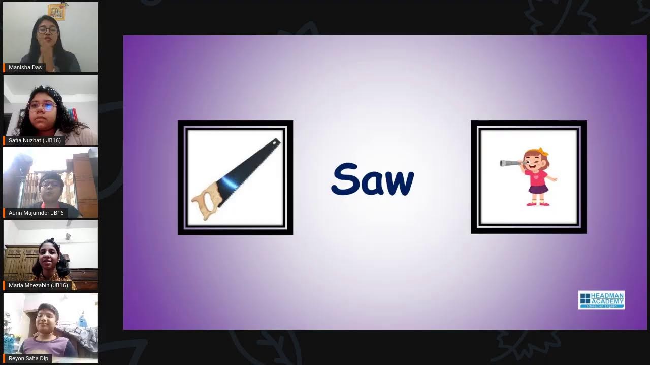 Kids English -Live class 130