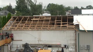 Cleanup continues in Dubuque County after storm damage