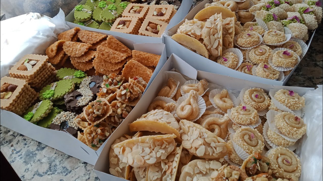 طلبية عجينة صابلي بريستيج 2022 وحلوات للوز اشكال راقية وسهلة مع ذكر الثمن 💰