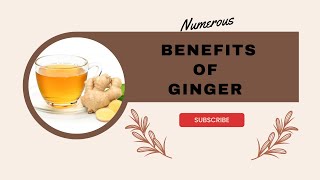 numerous benefits of Ginger