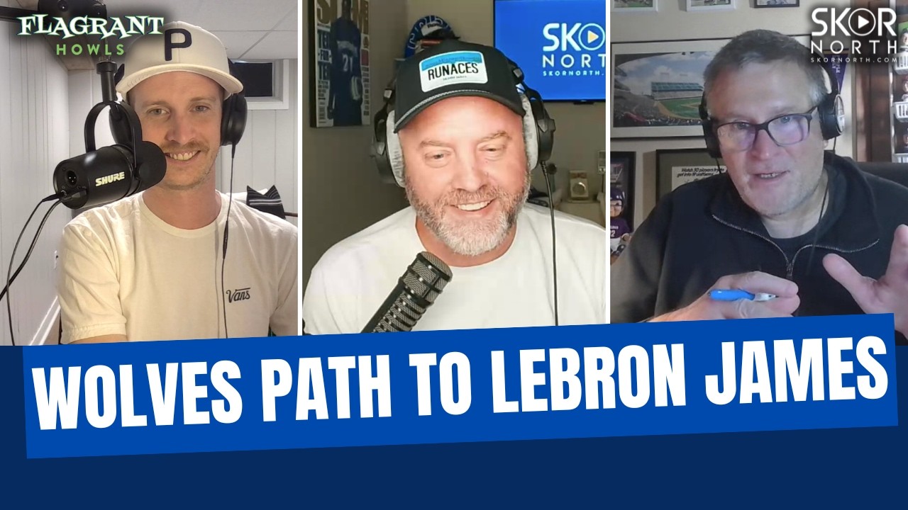 Latest Minnesota Timberwolves white board path to LeBron James!