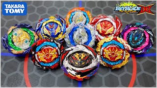 PERFECT BELIAL VS ALL DB BEYS! Epic Beyblade Burst Dynamite Battle! Bell's Dangerous Belial Beyblade