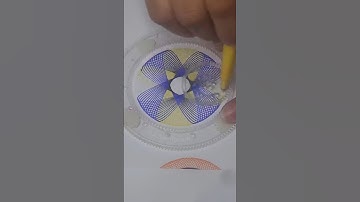 How many circles were drawn? #Spirograph #satisfying #asmr #viral #shorts #usa #2025
