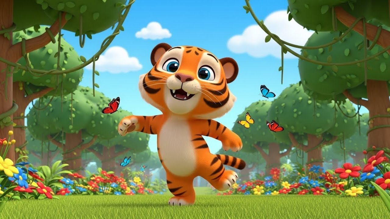 Jungle Animals Dance Party 🐯🕺 | Fun Animal Dance Song for Toddlers