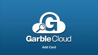 GarbleCloud - Add Card
