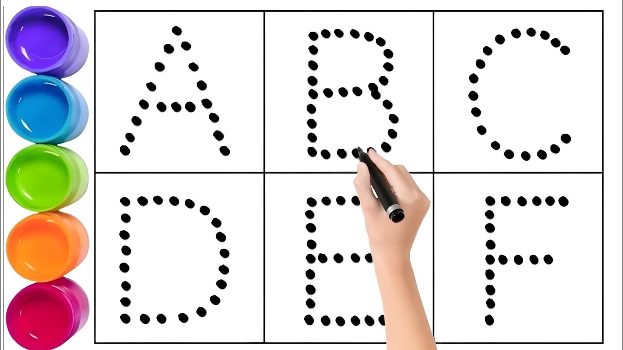 Learn to count, alphabet a to z, One two three, ABC, 1 to 100 counting ...
