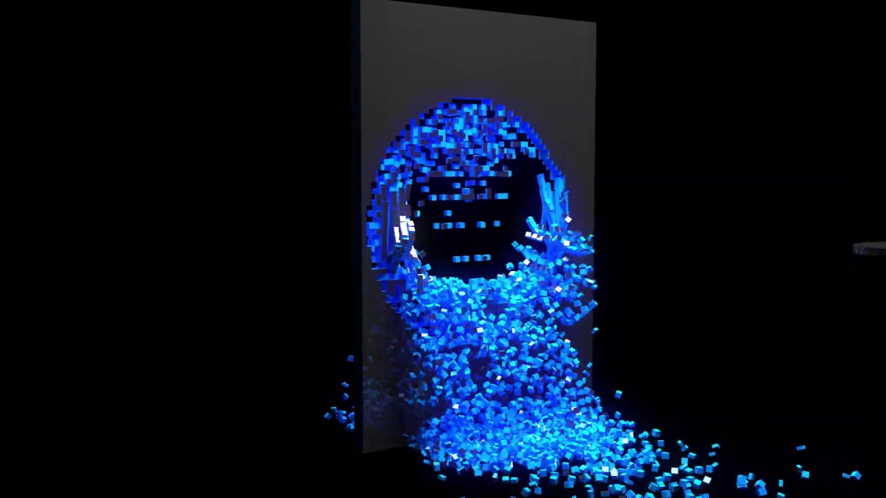 3dsMax Tyflow -- Tron break -- - YouTube