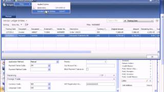 Microsoft Dynamics NAV: Payables (Part 3 of 3)