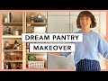 DIY KITCHEN MAKEOVER *my dream pantry*