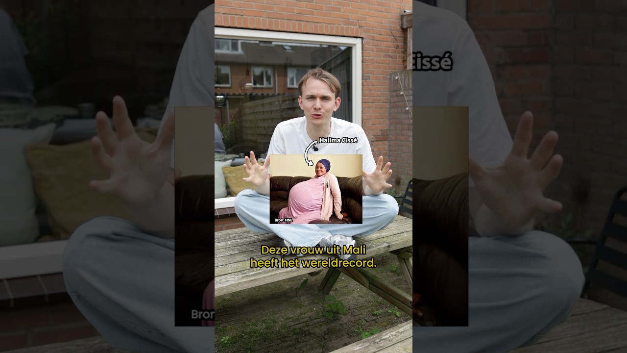 Deze vrouw beviel van 9 baby’s 👶🏼😱⁉️ 