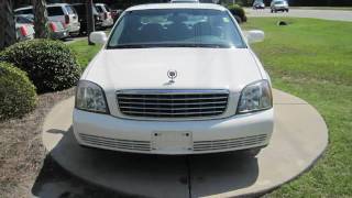 Deville - 2004 Cadillac Deville White Luxury Sedan