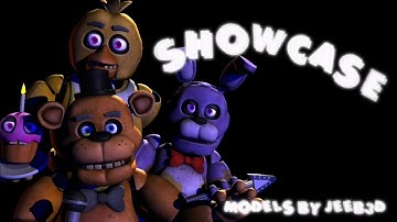 FNAF 1 RETEXTURE Showcase / Prisma 3d Port / Glam Freddx