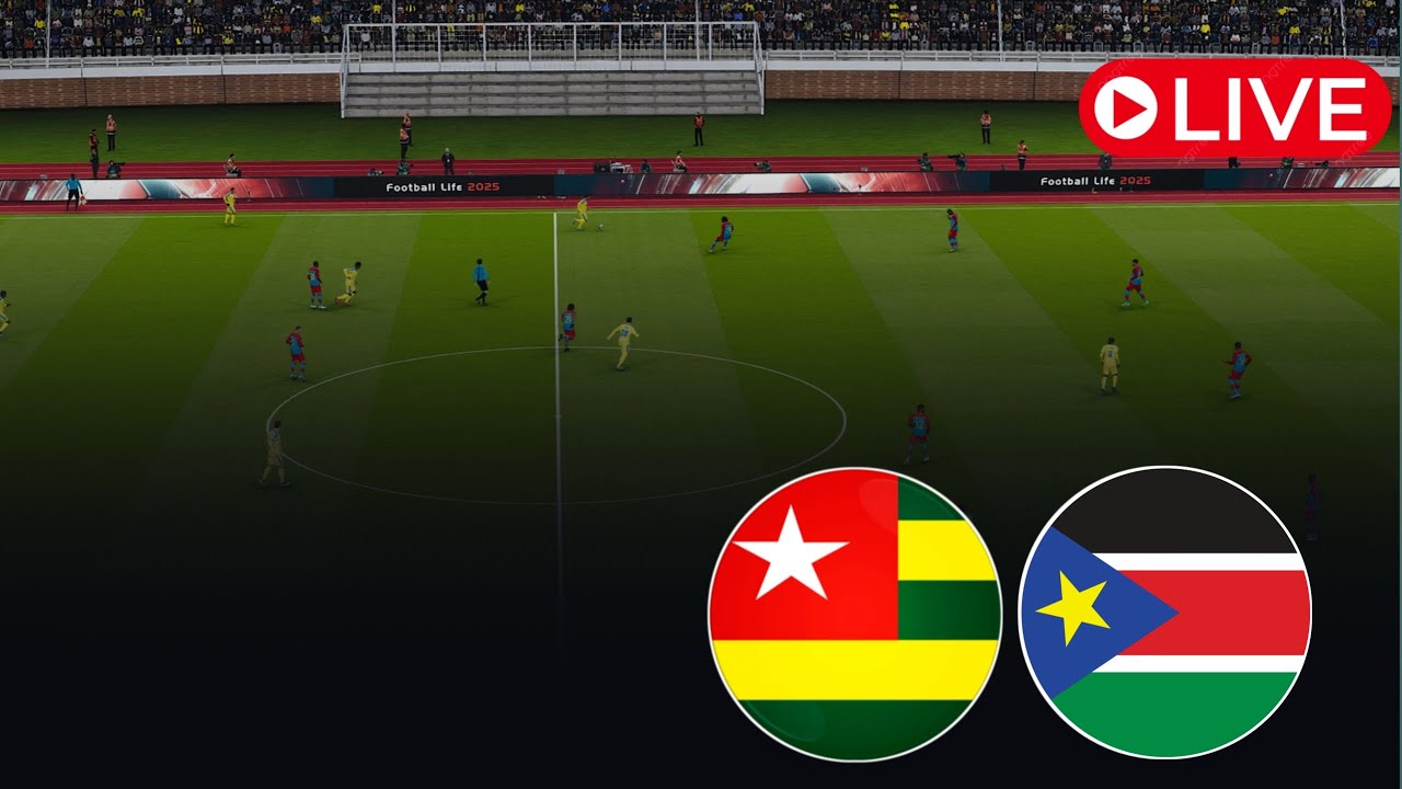 LIVE: South Sudan vs Togo | FIFA World Cup Qualifiers | Watch efootball Gameplay