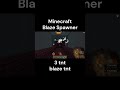 Minecraft Triple Blaze TNT #minecraft #speedruning