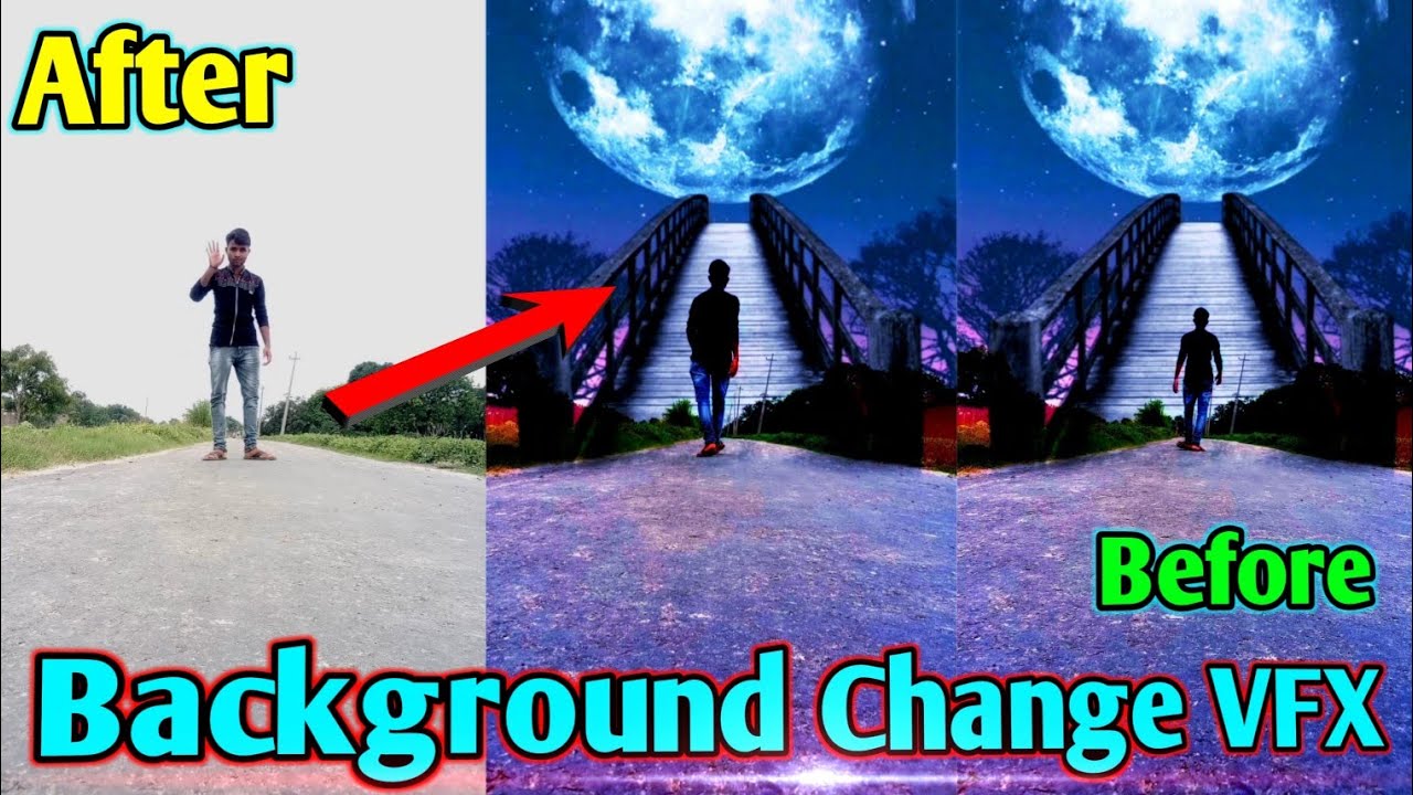 Cinematic Video Background Scene Change Editing VFX | Tu Milya To Jaane Na  Dunga Mai VFX Tutorial - YouTube