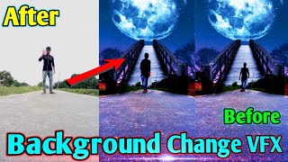 Cinematic Video Background Scene Change Editing VFX | Tu Milya To Jaane Na Dunga Mai VFX Tutorial