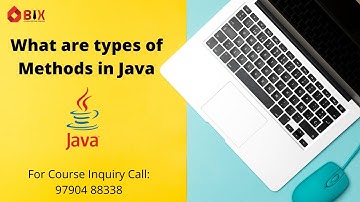 Methods in Java | Core Java for Selenium | Selenium Tutorial | BIX IT ACADEMY