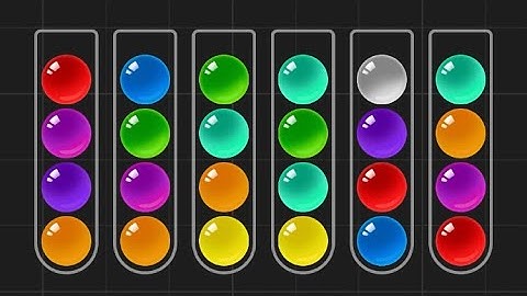 Ball Sort Puzzle - Color Game Level 73 Solution