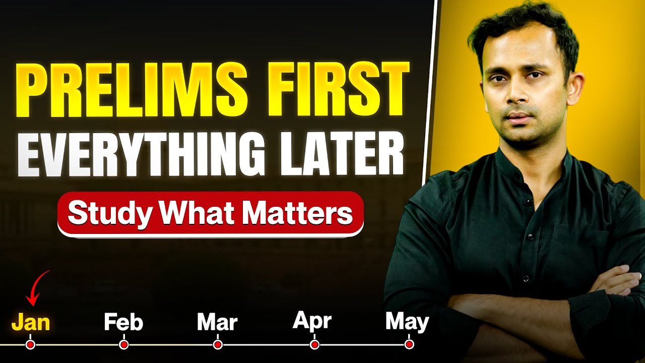Stop Everything 🔴 Study What Matters to Clear UPSC Prelims 2026 - YouTube