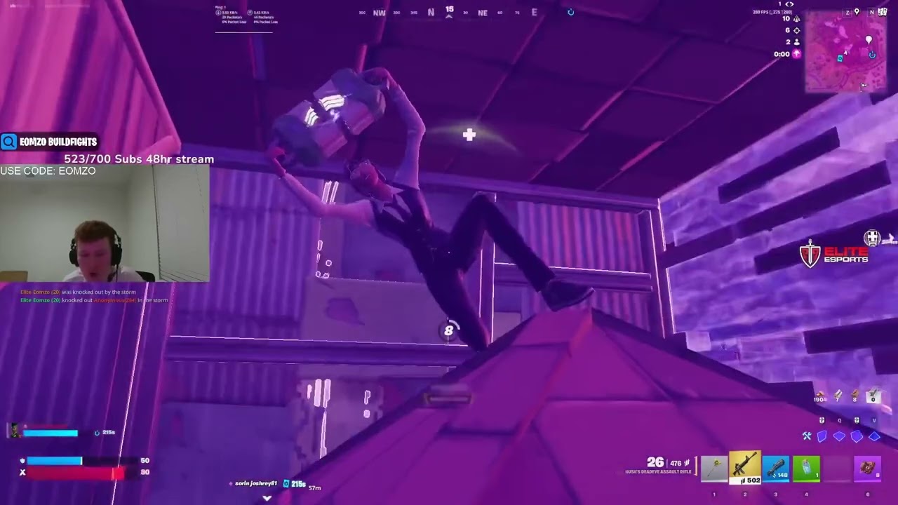 Clix won an INSANE 1v2 against Eomzo and Joshreyli (BOTH POVs) 🤡😭