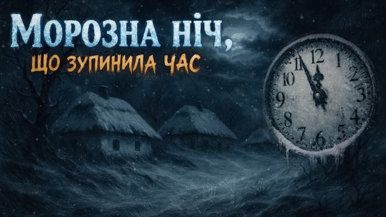 Ранок не настав. Ніч, у якій зупинився час. Містична оповідь про село.