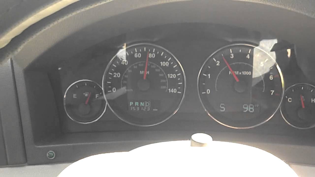 Hemi Jeep 5.7L with MDS light installed test run YouTube