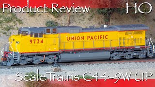 Product Review Scaletrains Ho C44-9W Up - Union Pacific Dash 9