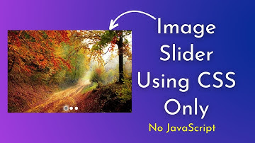 Pure CSS Image Slider HTML and CSS only [Easy] | CSS Image slider