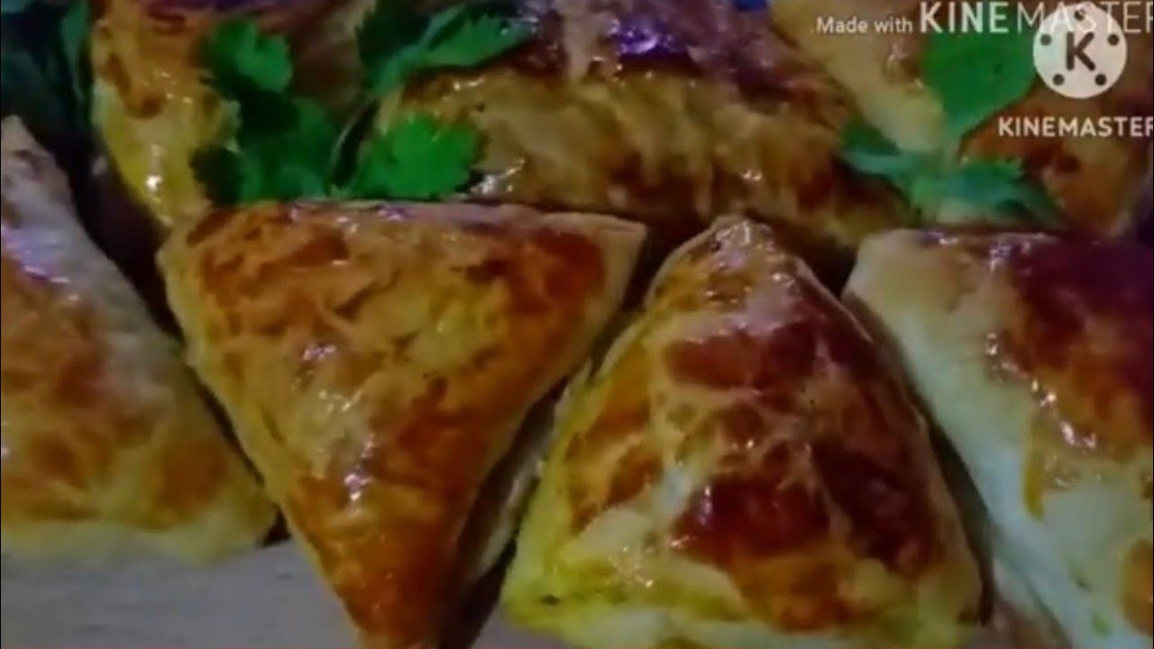 مملحات  خفيفة مورقة بدون عجين مورق سهلة قووووة في البنة وسهلة وسريعة التحضير صورتها مع عند صديقتي