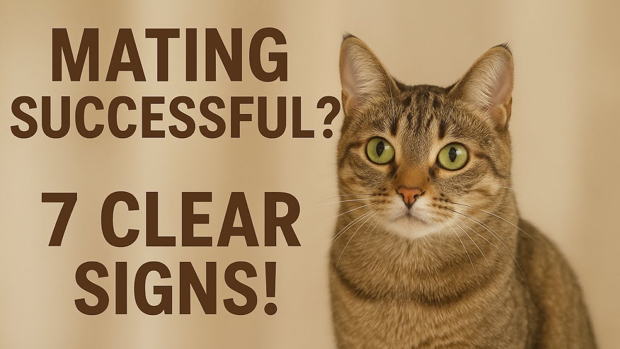 Cat Mating Successful Hui Ya Nahi? 🔥 7 Clear Signs Cat Mating Confirmation