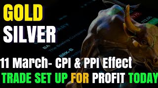 Gold & Silver Analysis: How to Profit After CPI Data & with Today's PPI Data  on 11th April