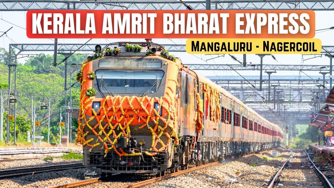 Kerala’s Amrit Bharat Express 🚆 | Full Coach Tour, Working, Fare & First Journey Experience