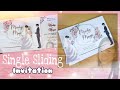 Single Sliding Invitation  tutorial DIY elegant invitation by Madss