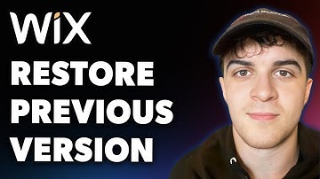 How to Restore a Previous Version of a Wix Website (Full 2025 Guide)