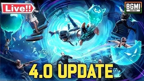 CONQUEROR TOP 100 LIVE PLAYING BGMI 4.0 UPDATE