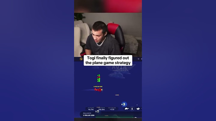 Togi finally figured out the plane game strategy 😂 #kickstreaming #shorts