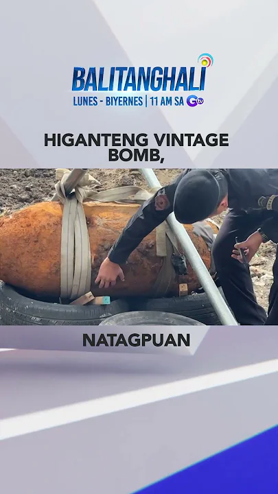 May natagpuang vintage bomb sa Pasay! #shorts | Balitanghali