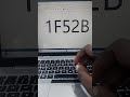 TOY GUN MS Word Symbol Keyboard Shortcut Key #shorts