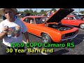 1969 Chevy COPO Camaro RS – 30 year old Barn Find _ Massively Rare