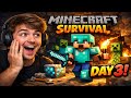 PLAYINY MINECRAFT SURVIVAL SERIES DAY 3 IN PE || DAY13 || #minecraft #gaming #trend