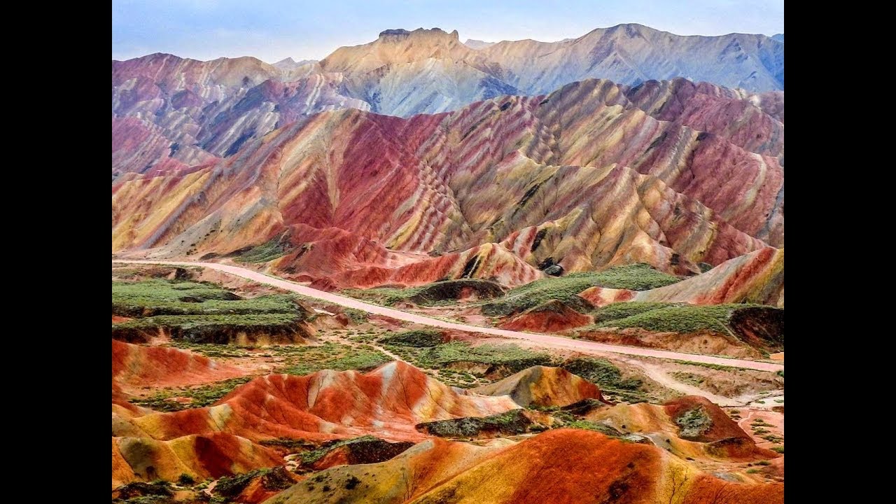 Images Of Rainbow Mountains In China