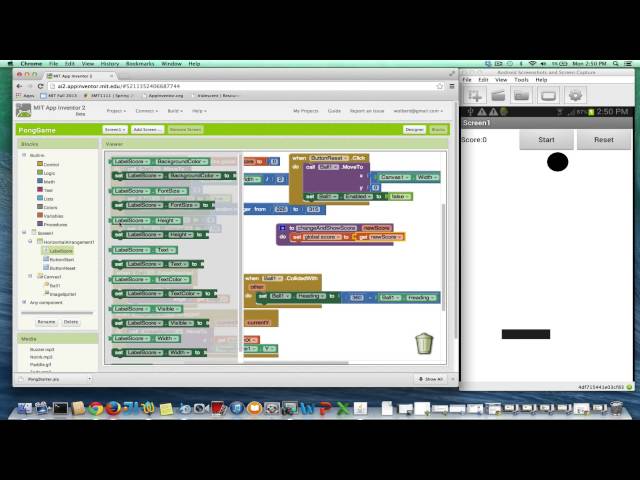 Criando game de Ping Pong - P1 / Curso de AppInventor #39 