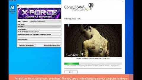 Corel Draw X8 Installation