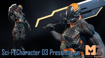 Sci-Fi Character 03 (Yakuza) Presentation