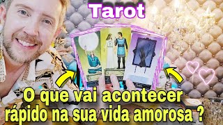 O que vai acontecer rápido na sua vida amorosa ? Tarot de hoje- Novo amor ou amor do passado taro